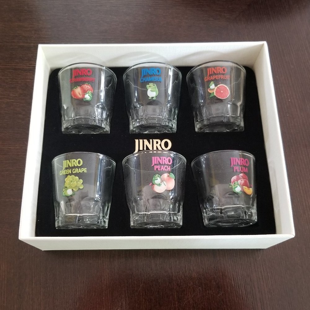 Jinro Shot Glass Set